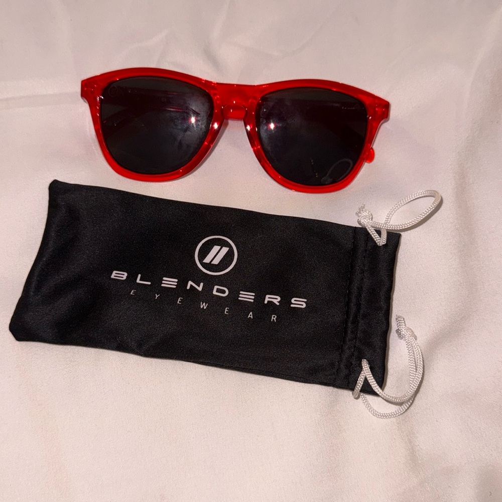 Red Blenders Sunglasses
